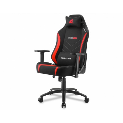 Игровое кресло Sharkoon Skiller SGS20 (SGS20-F-BK/RD)