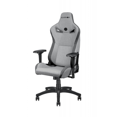 Премиум игровое кресло KARNOX LEGEND TR FABRIC ткань, light grey