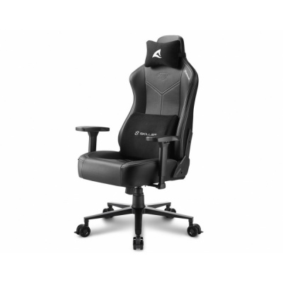 Игровое кресло Sharkoon Skiller SGS30 (SGS30-BK/WH)