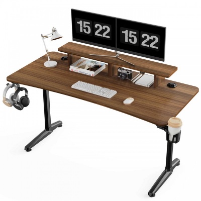 Компьютерный стол Eureka GIP 60, Walnut