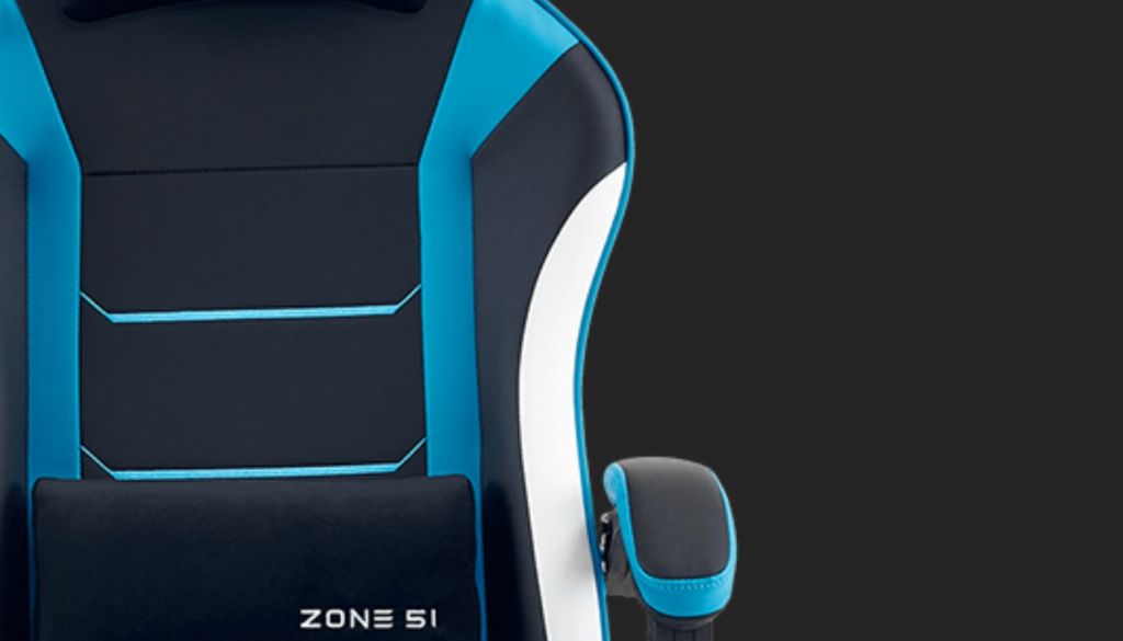 Игровое кресло ZONE 51 INVADER Blue