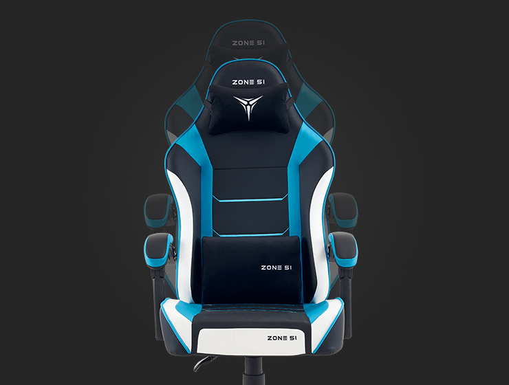 Игровое кресло ZONE 51 INVADER Blue