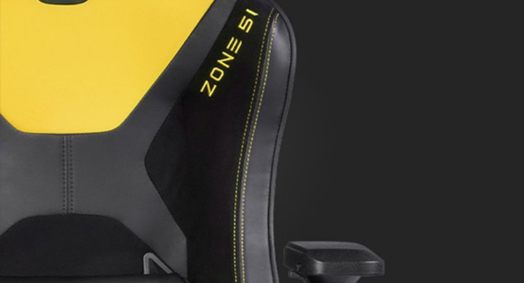 Игровое кресло ZONE 51 ARMADA Black-Yellow