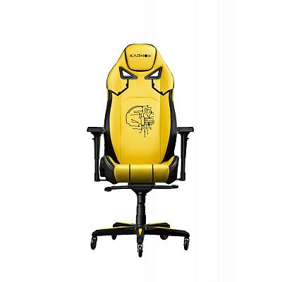 Компьютерное кресло KARNOX GLADIATOR Cybot Edition, желтый (KX800904-CY)