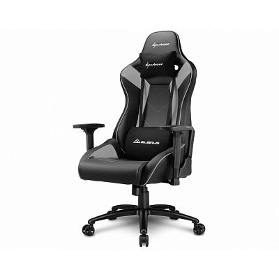 Игровое кресло Sharkoon Elbrus 3 Black Grey (ELBRUS-3-BK/GY)