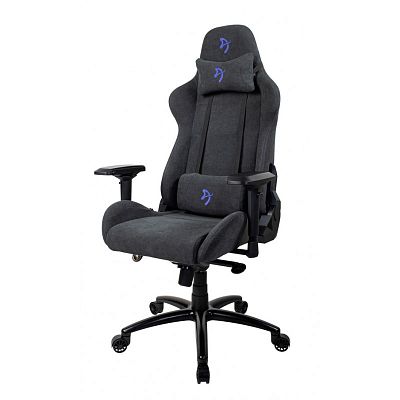 Компьютерное кресло (для геймеров) Arozzi Verona Signature Soft Fabric - Blue Logo