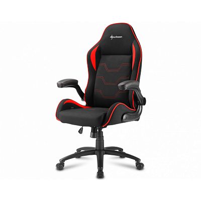 Игровое кресло Sharkoon Elbrus 1 Black Red (ELBRUS-1-BK/RD)