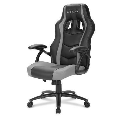 Игровое кресло Sharkoon Skiller SGS1 Black Grey (SGS1-BK/GY)