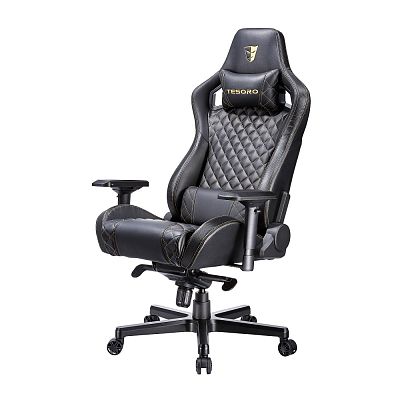 Игровое кресло Tesoro Zone X Black Gold