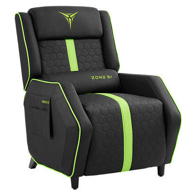 Компьютерная софа ZONE 51 RIDER Black-Green (Z51-RID-BG)