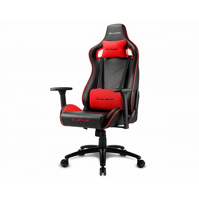 Игровое кресло Sharkoon Elbrus 2 Black Red (ELBRUS-2-BK/RD)