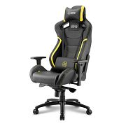 Игровое кресло Sharkoon Shark Zone GS10 (SGS10-BK/YE)