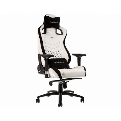 Игровое кресло Noblechairs EPIC White/Black (NBL-PU-WHT-001)