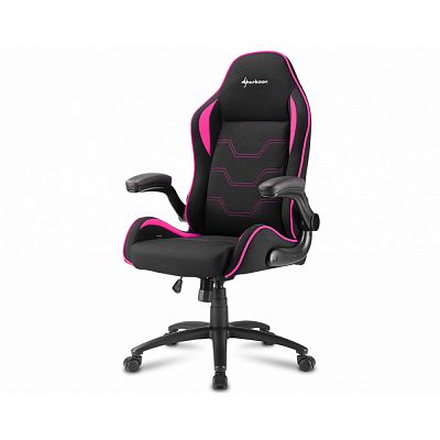 Игровое кресло Sharkoon Elbrus 1 Black Pink (ELBRUS-1-BK/PK)