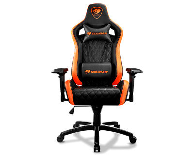 Игровое кресло Cougar ARMOR S black/orange (3MGC2NXB.0001)